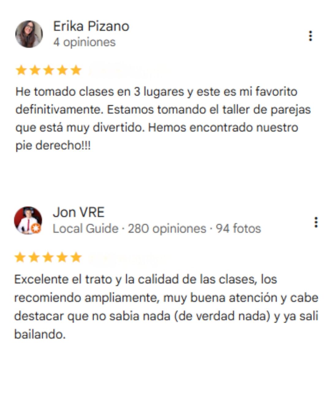 Testimonio de alumno 2